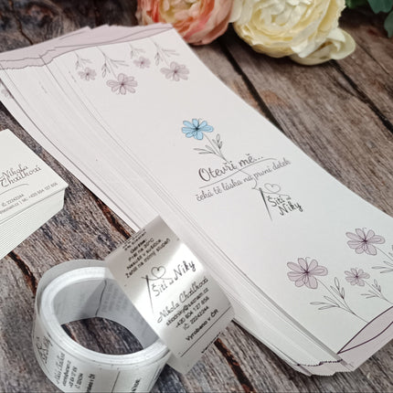 Samolepky - základní tvary