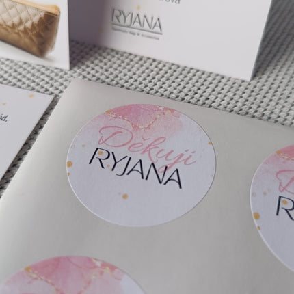 Samolepky – kolečko