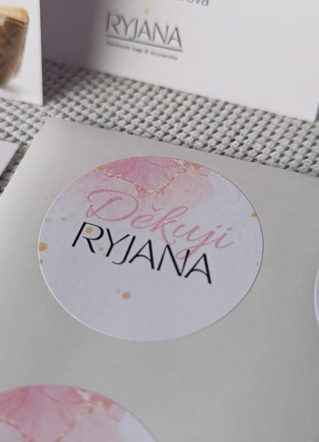 Samolepky – kolečko