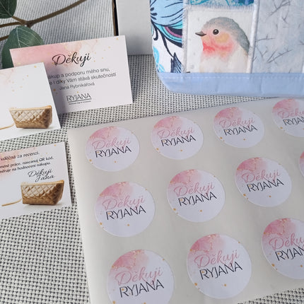 Samolepky – kolečko