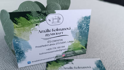Kartičky k produktu 350 ofset - 105x75mm