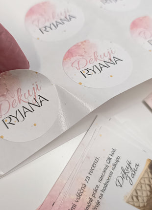 Samolepky – kolečko