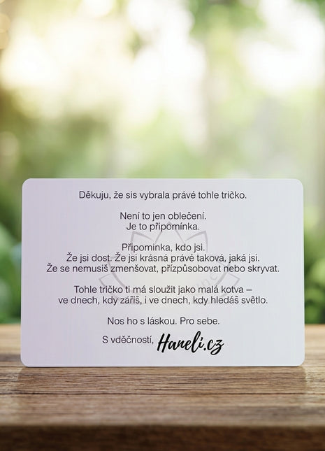 Slevové a děkovné karty